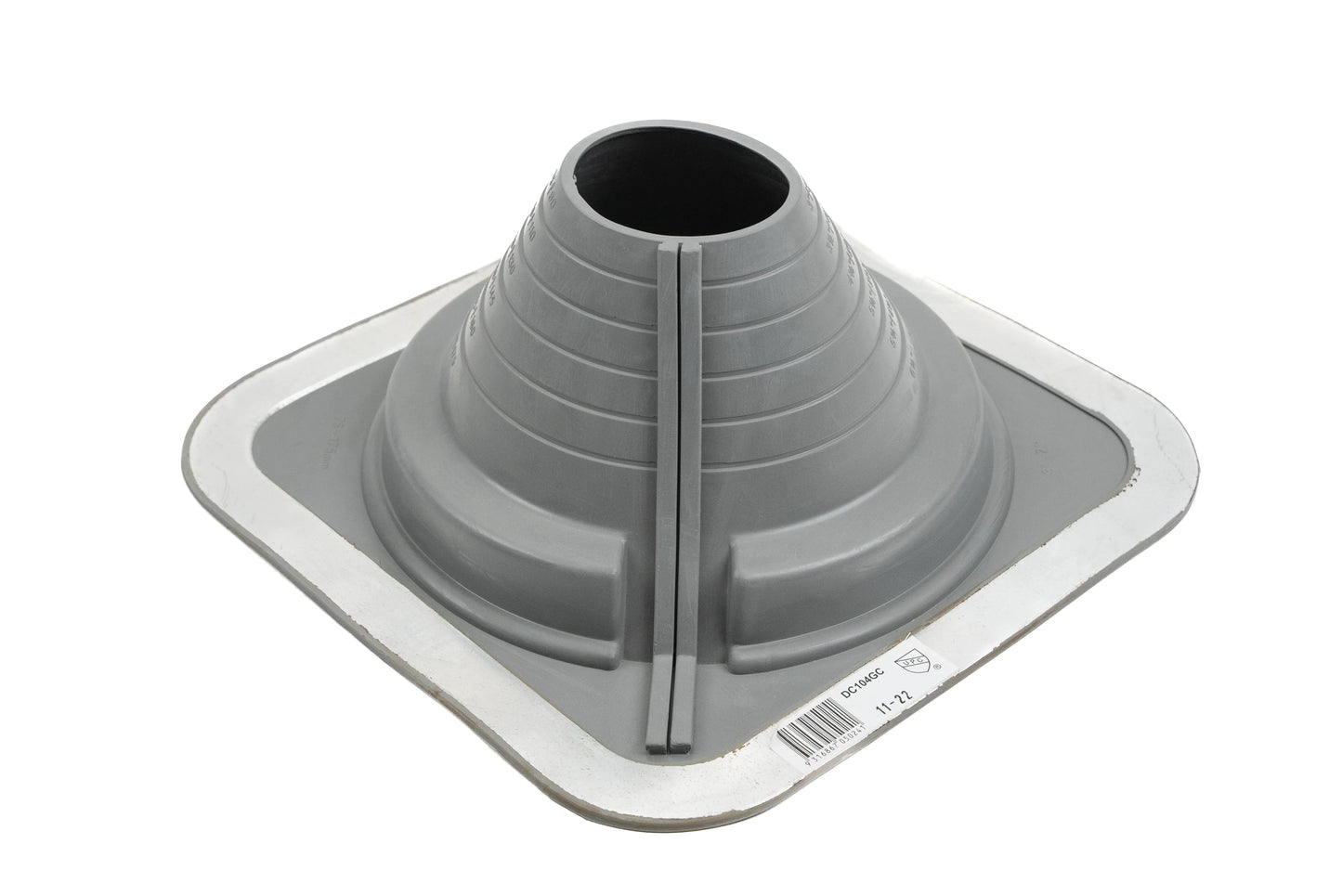 Dektite Combo Rubber Roof Flashing 75 - 175mm Grey EPDM (DC104GC)