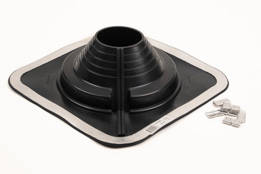 Dektite Combo Rubber Roof Flashing 108 - 190mm Black EPDM (DC105BC)