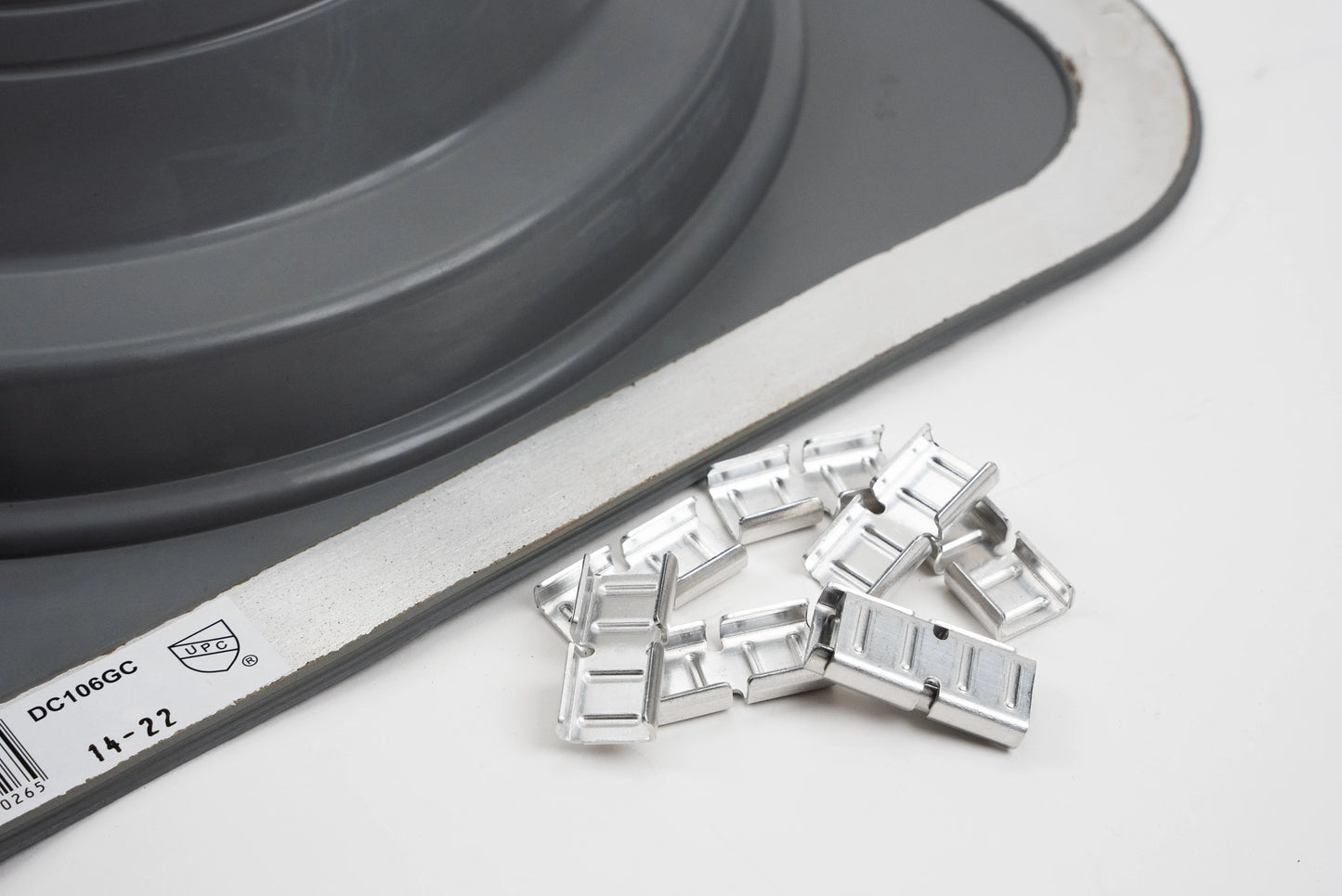 Dektite Combo Rubber Roof Flashing 125 - 230mm Grey EPDM (DC106GC)