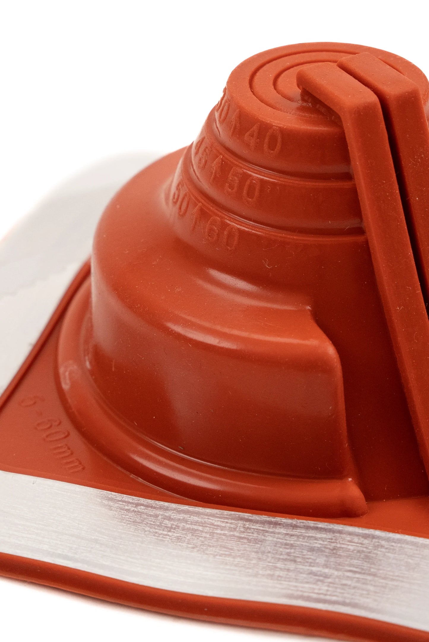 Dektite Combo Rubber Roof Flashing 5 - 60mm Red Silicone (DC201REC)