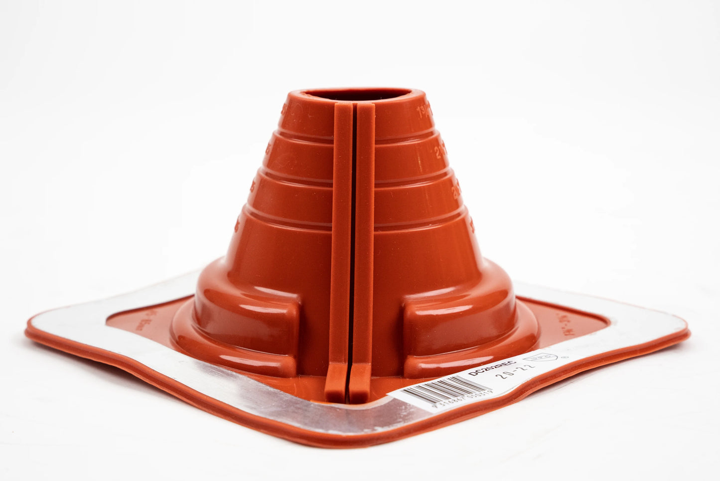 Dektite Combo Rubber Roof Flashing 45 - 85mm Red Silicone (DC202REC)