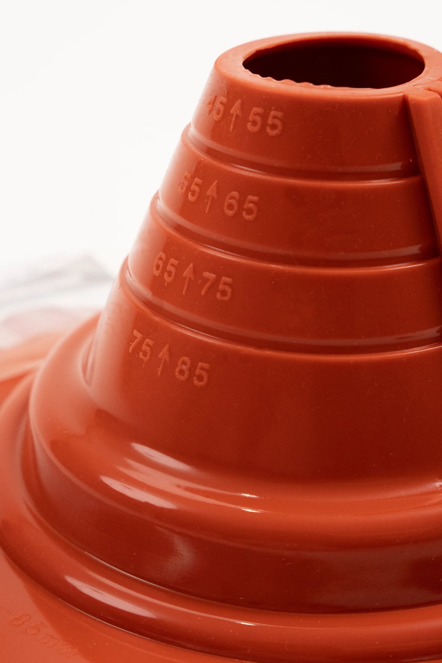 Dektite Combo Rubber Roof Flashing 45 - 85mm Red Silicone (DC202REC)