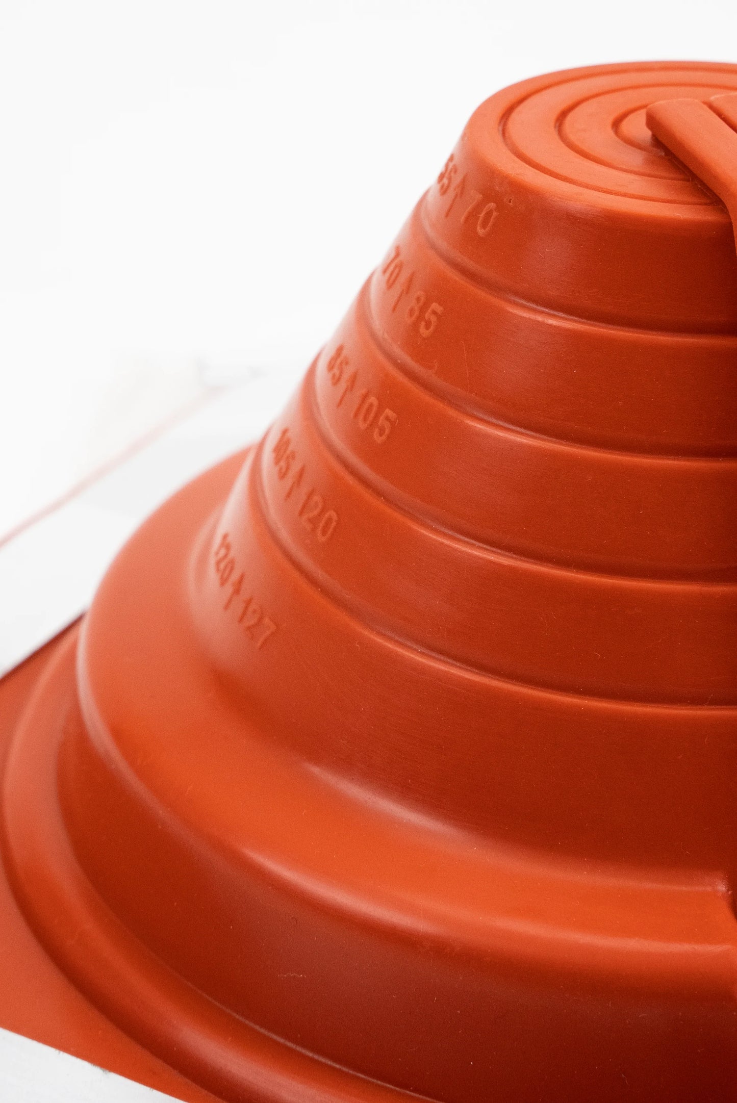 Dektite Combo Rubber Roof Flashing 5 - 127mm Red Silicone (DC203REC)