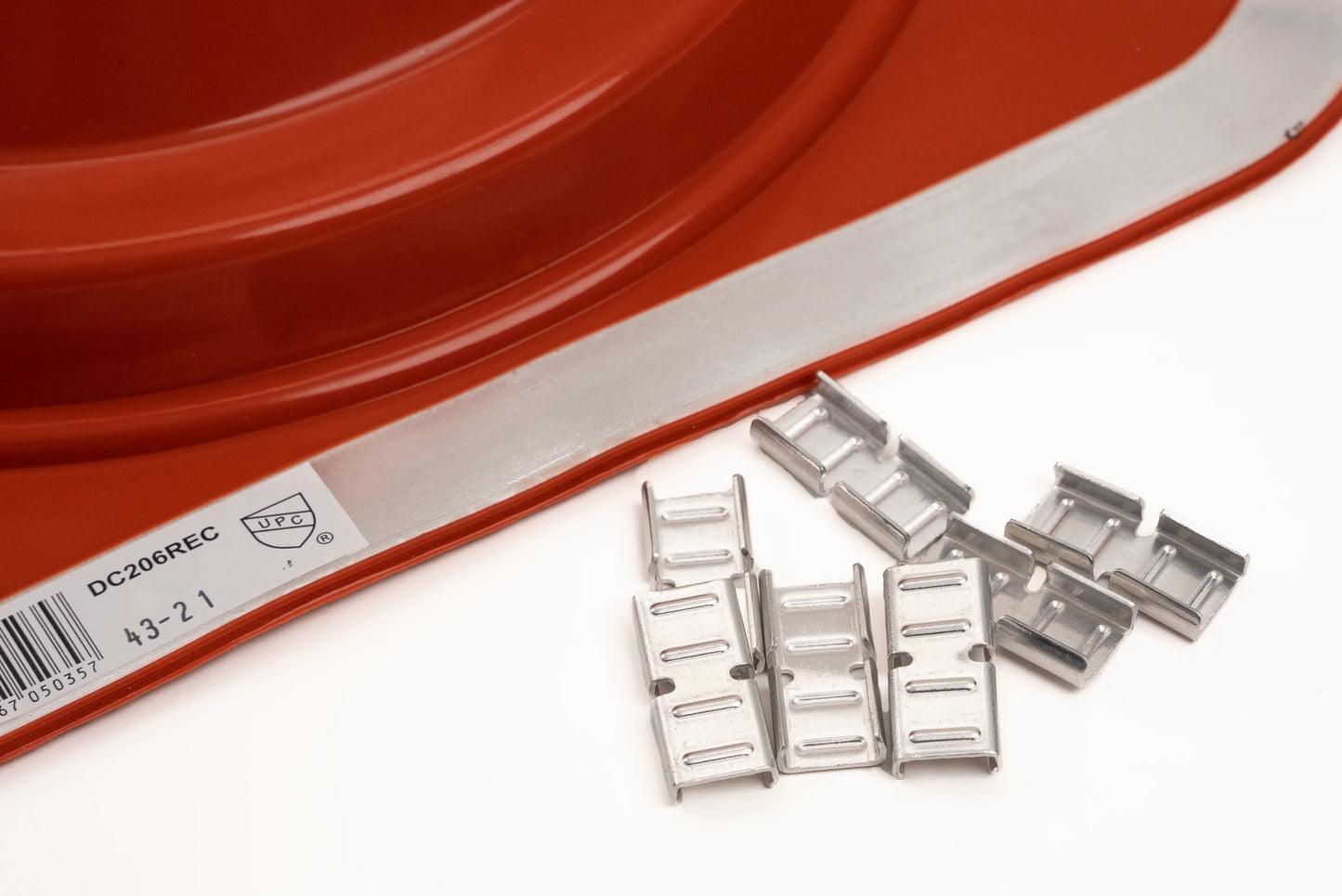 Dektite Combo Rubber Roof Flashing 125 - 230mm Red Silicone (DC206REC)