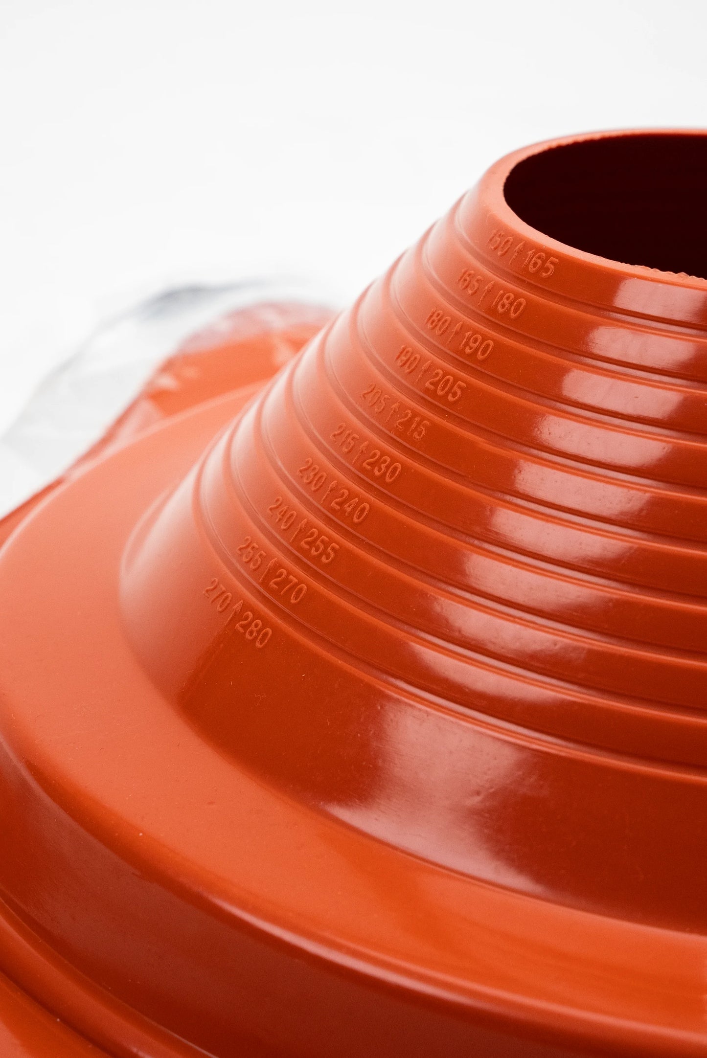 Dektite Combo Rubber Roof Flashing 150 - 280mm Red Silicone (DC207REC)