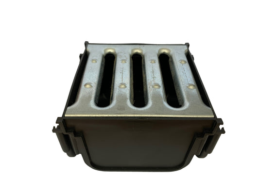 DekDrain A15 Channel Drainage Corner Quad Box Plastic / Galvanised