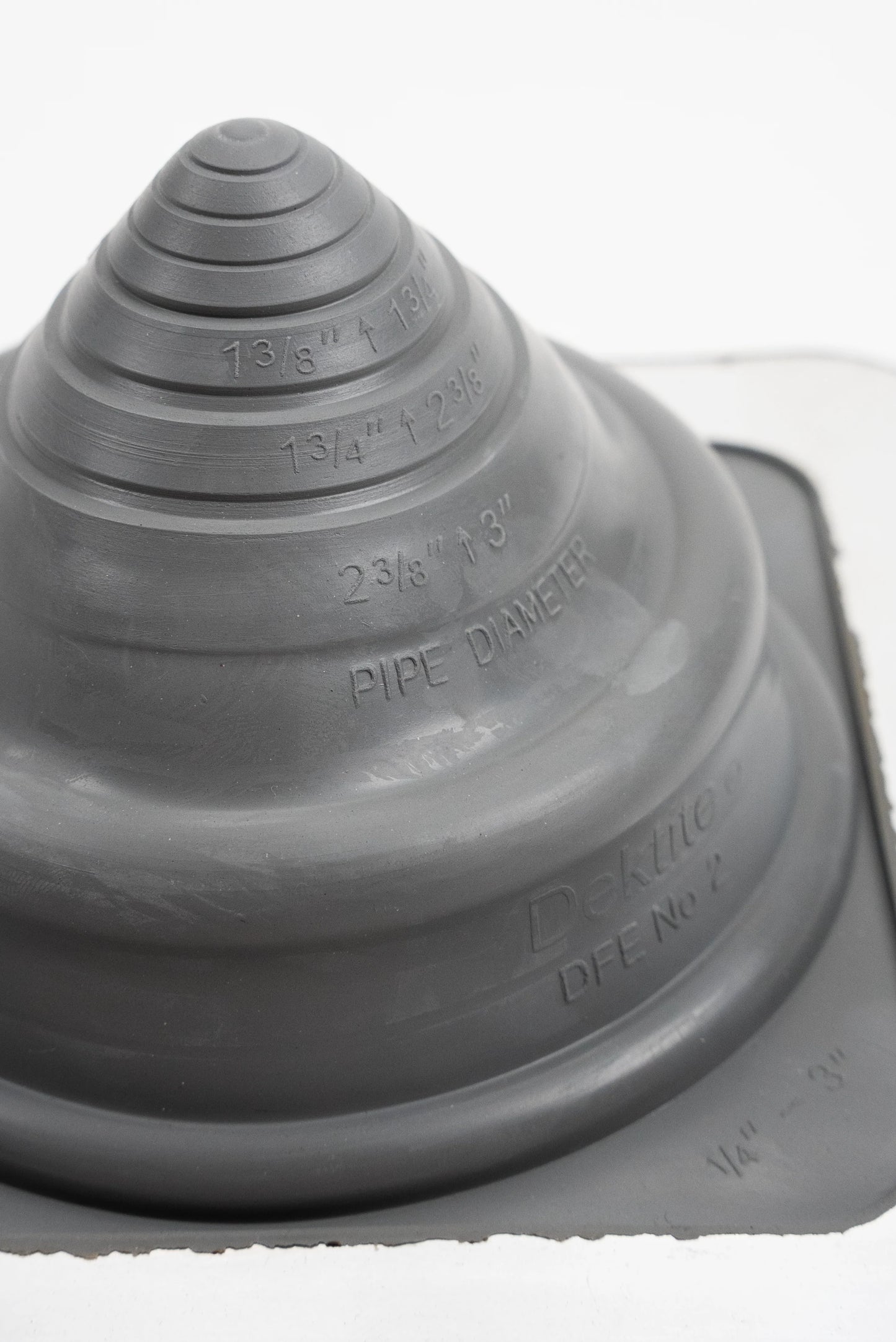 Dektite Premium Rubber Roof Flashing 5-76mm Grey EPDM (DFE102G)