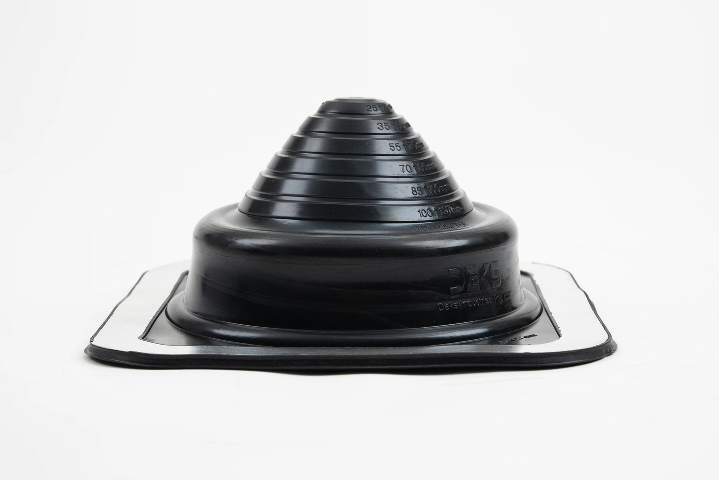Dektite Premium Rubber Roof Flashing 5-127mm Black EPDM (DFE103B)