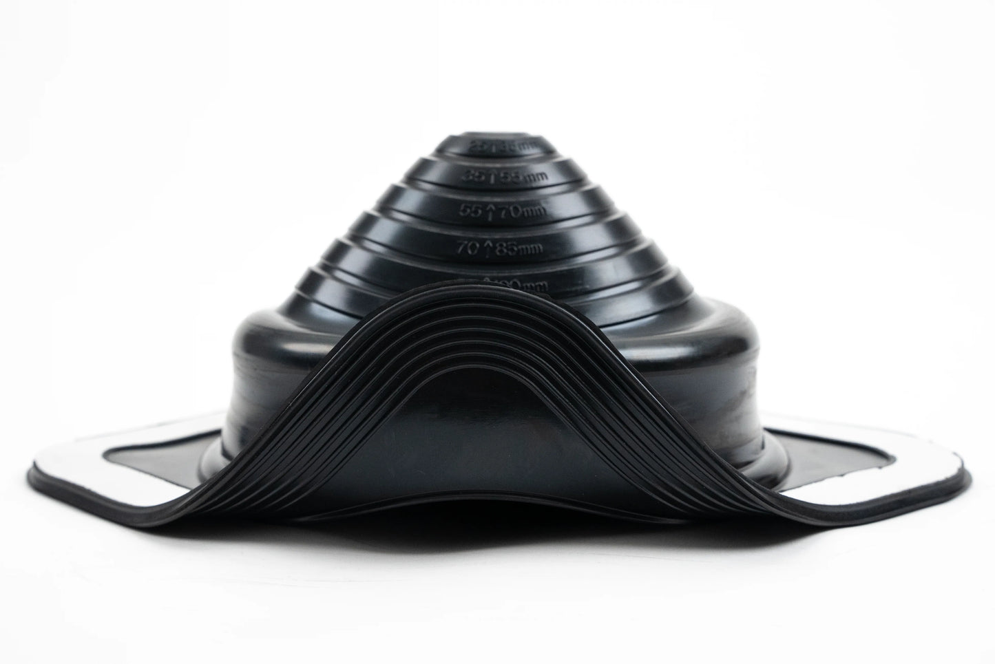 Dektite Premium Rubber Roof Flashing 5-127mm Black EPDM (DFE103B)