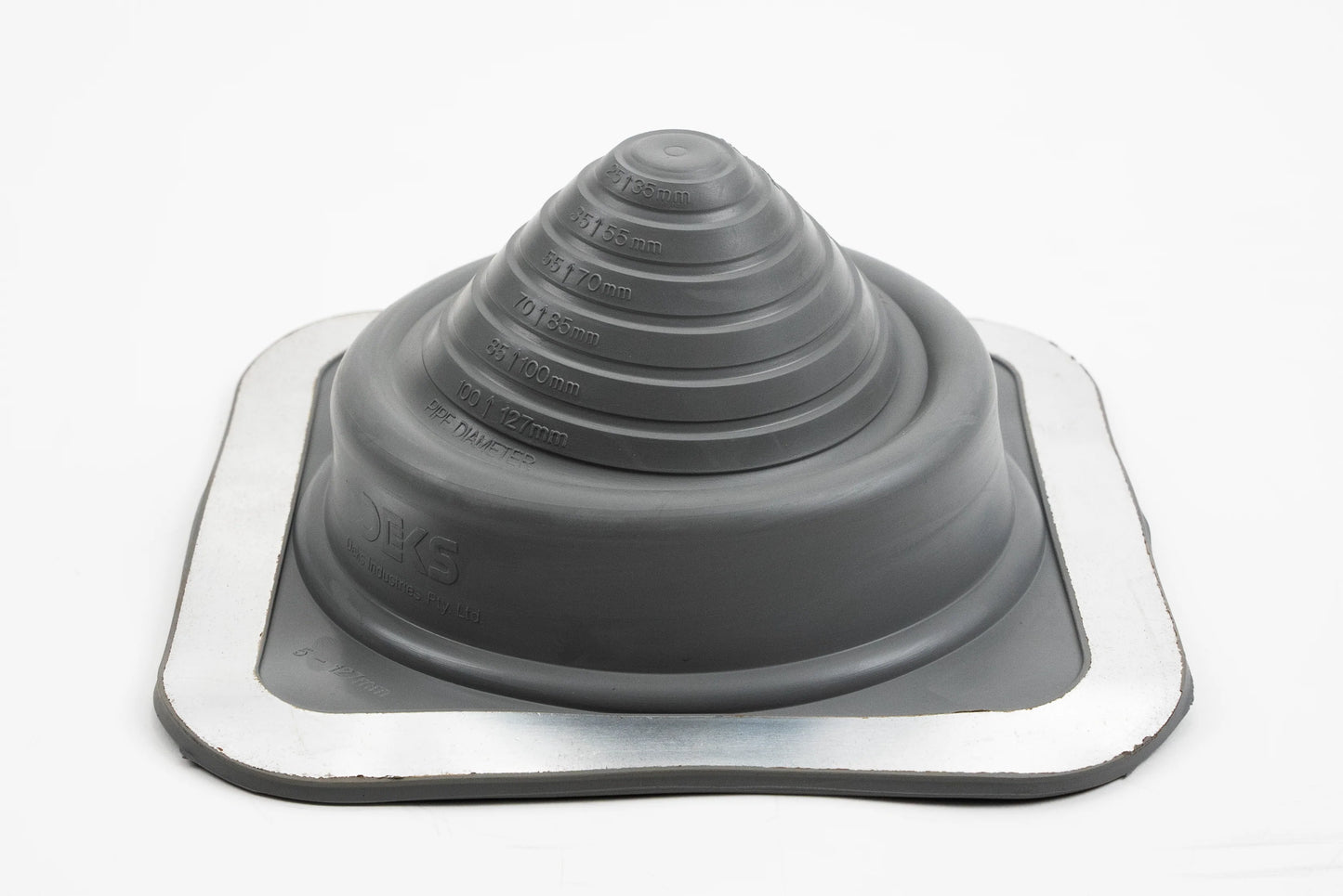 Dektite Premium Rubber Roof Flashing 5-127mm Grey EPDM (DFE103G)