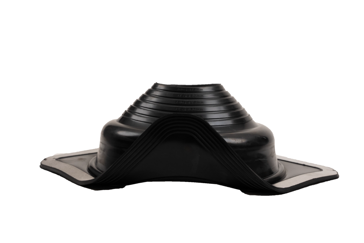 Dektite Premium Rubber Roof Flashing 75-175mm Black EPDM (DFE104B)