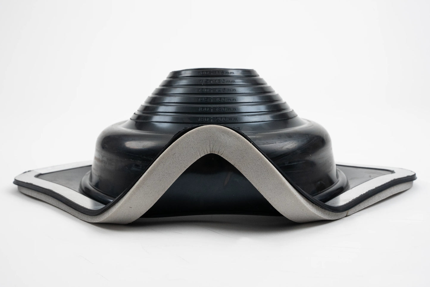 Dektite Ezi-Seal Rubber Roof Flashing 100-200mm Black EPDM (DFE105BEZ)