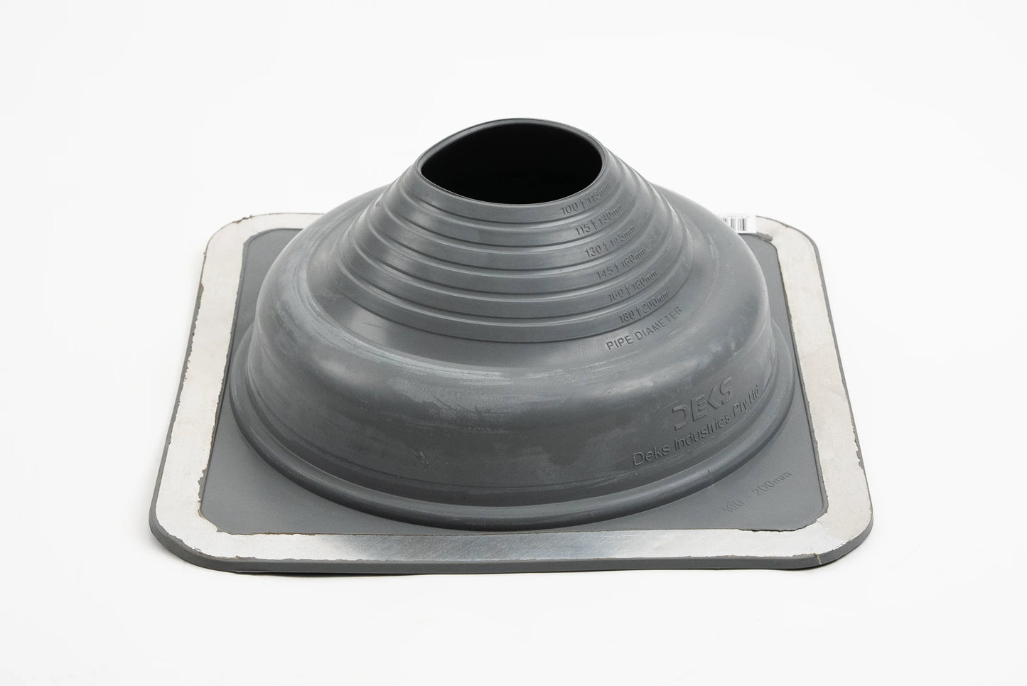 Dektite Premium Rubber Roof Flashing 100-200mm Grey EPDM (DFE105G)