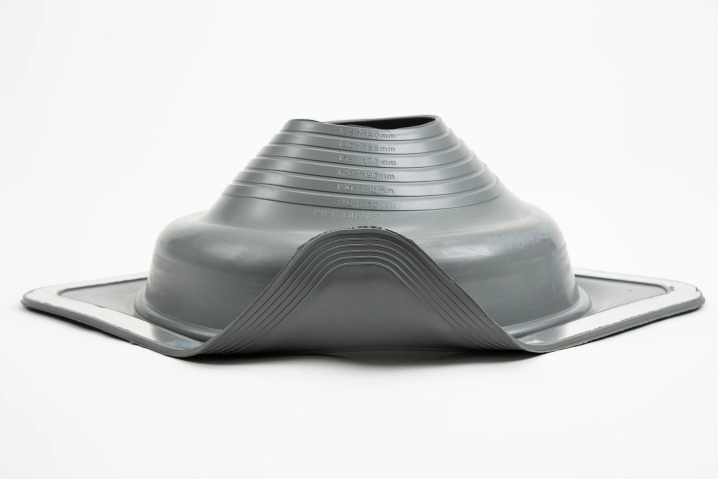 Dektite Premium Rubber Roof Flashing 125-230mm Grey EPDM (DFE106G)