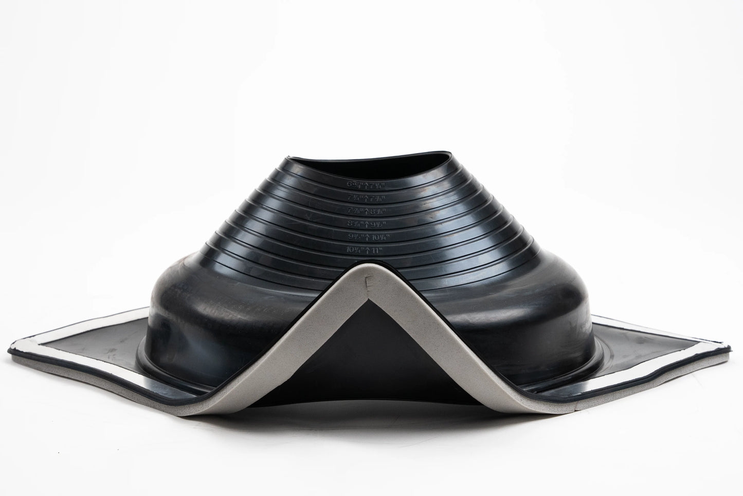 Dektite Ezi-Seal Rubber Roof Flashing 170-355mm Black EPDM (DFE108BEZ)