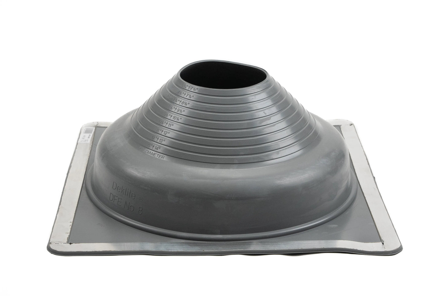 Dektite Premium Rubber Roof Flashing 170-355mm Grey EPDM (DFE108G)