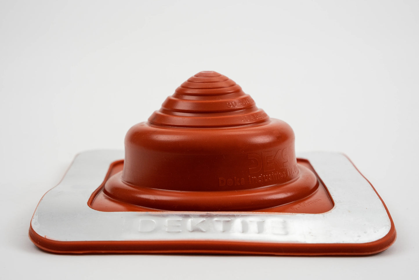 Dektite Premium Rubber Roof Flashing 5-55mm Red Silicone (DFE201RE)