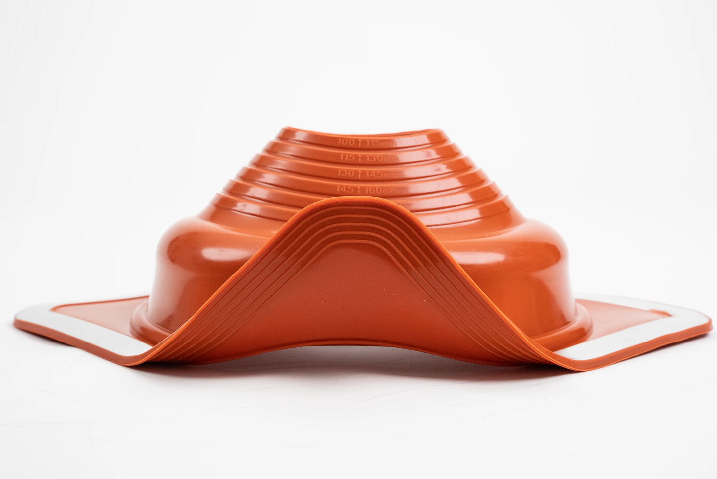 Dektite Premium Rubber Roof Flashing 100-200mm Red Silicone (DFE205RE)