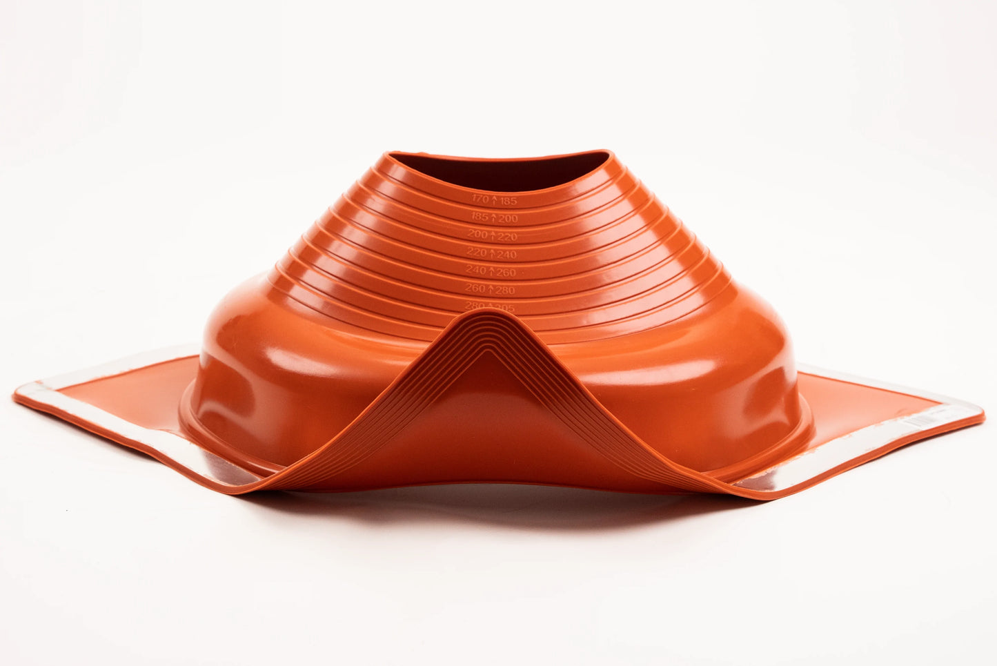 Dektite Premium Rubber Roof Flashing 170-355mm Red Silicone (DFE208RE)