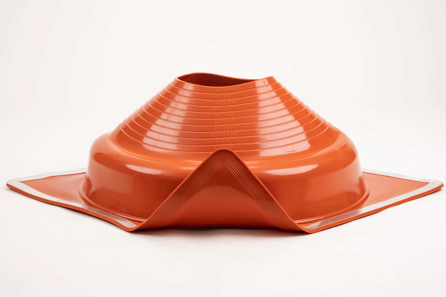 Dektite Premium Rubber Roof Flashing 230-508mm Red Silicone (DFE209RE)