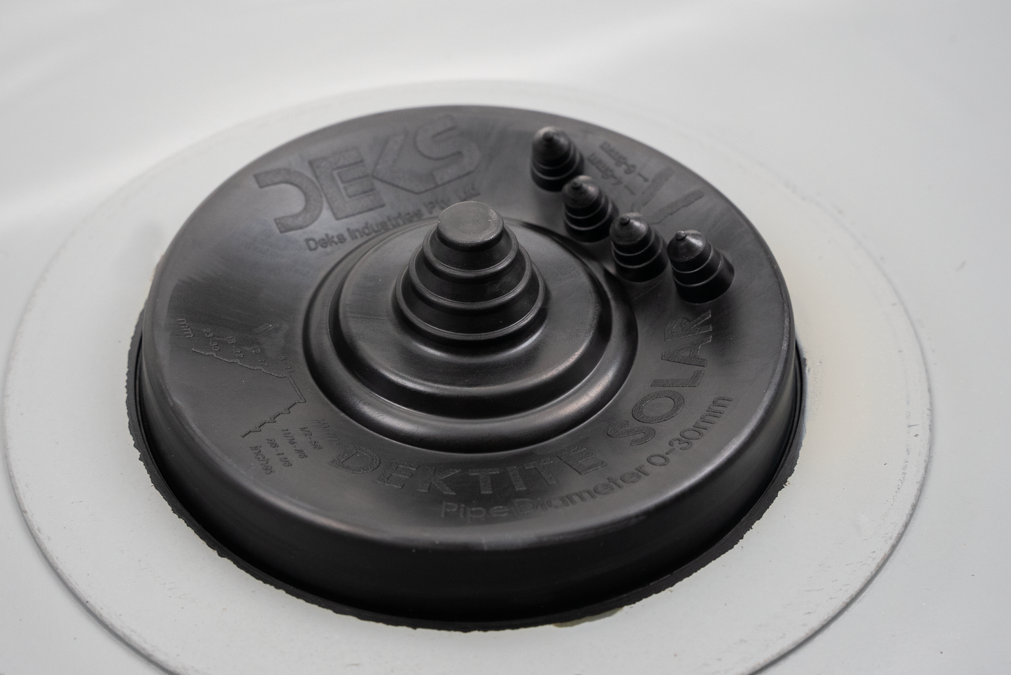 Seldek Nu-Lead Rubber Roof Flashing 0 - 35mm Black EPDM (DNL100B)