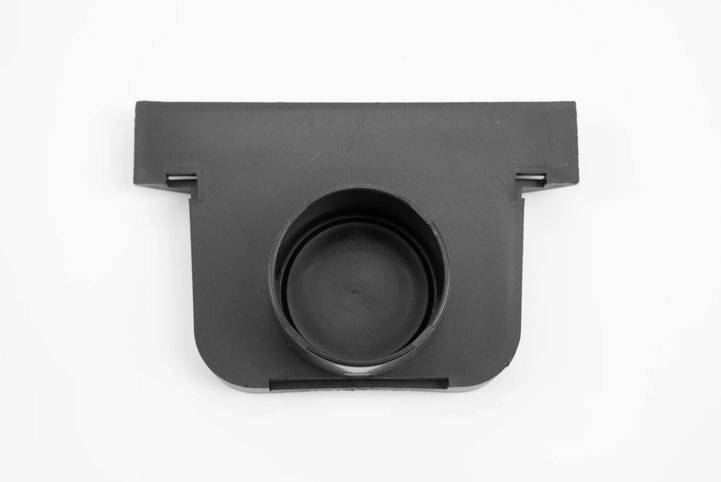 DekDrain Eezee Spigot End Cap for channel Black c/w 50mm Outlet Option