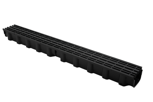 DekDrain A15 Channel Drainage 1 Metre Plastic / Plastic