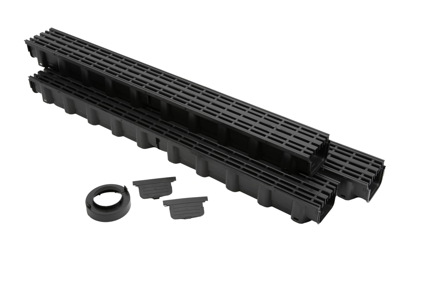 DekDrain A15 Channel Drainage Garage Pack Plastic / Plastic