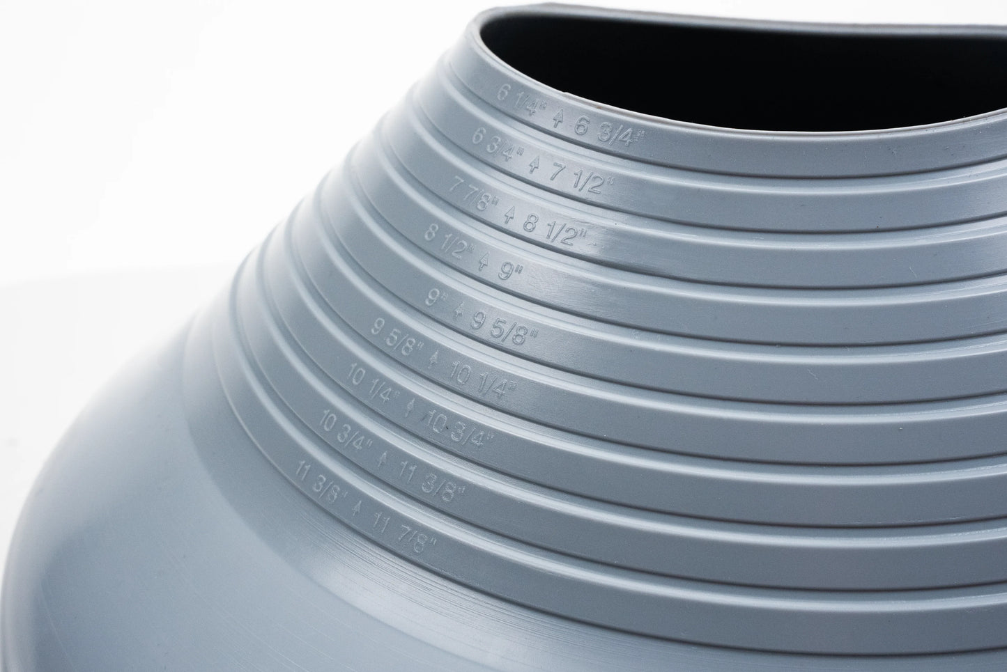 Seldek Aluminium Rubber Roof Flashing 160 - 300mm Grey Silicone (SDA203G)