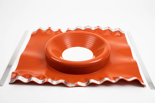 Dektite Soaker Rubber Roof Flashing 254-406mm Red Silicone (DF705)