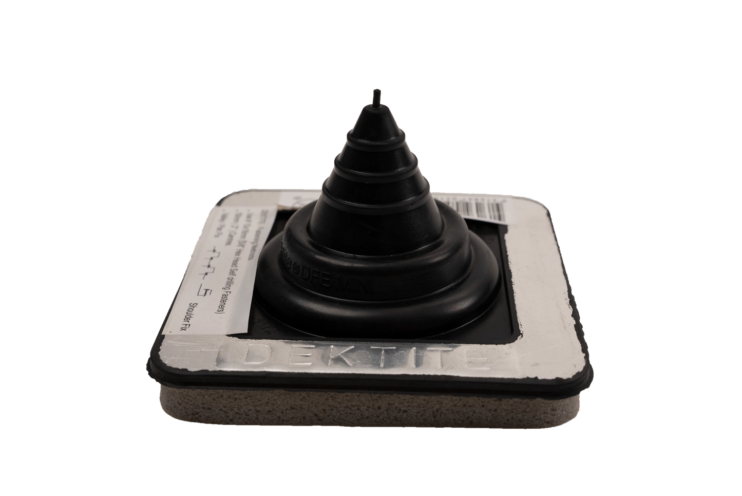Dektite Ezi-Seal Rubber Roof Flashing 0-35mm Black EPDM (DFE100BEZ)