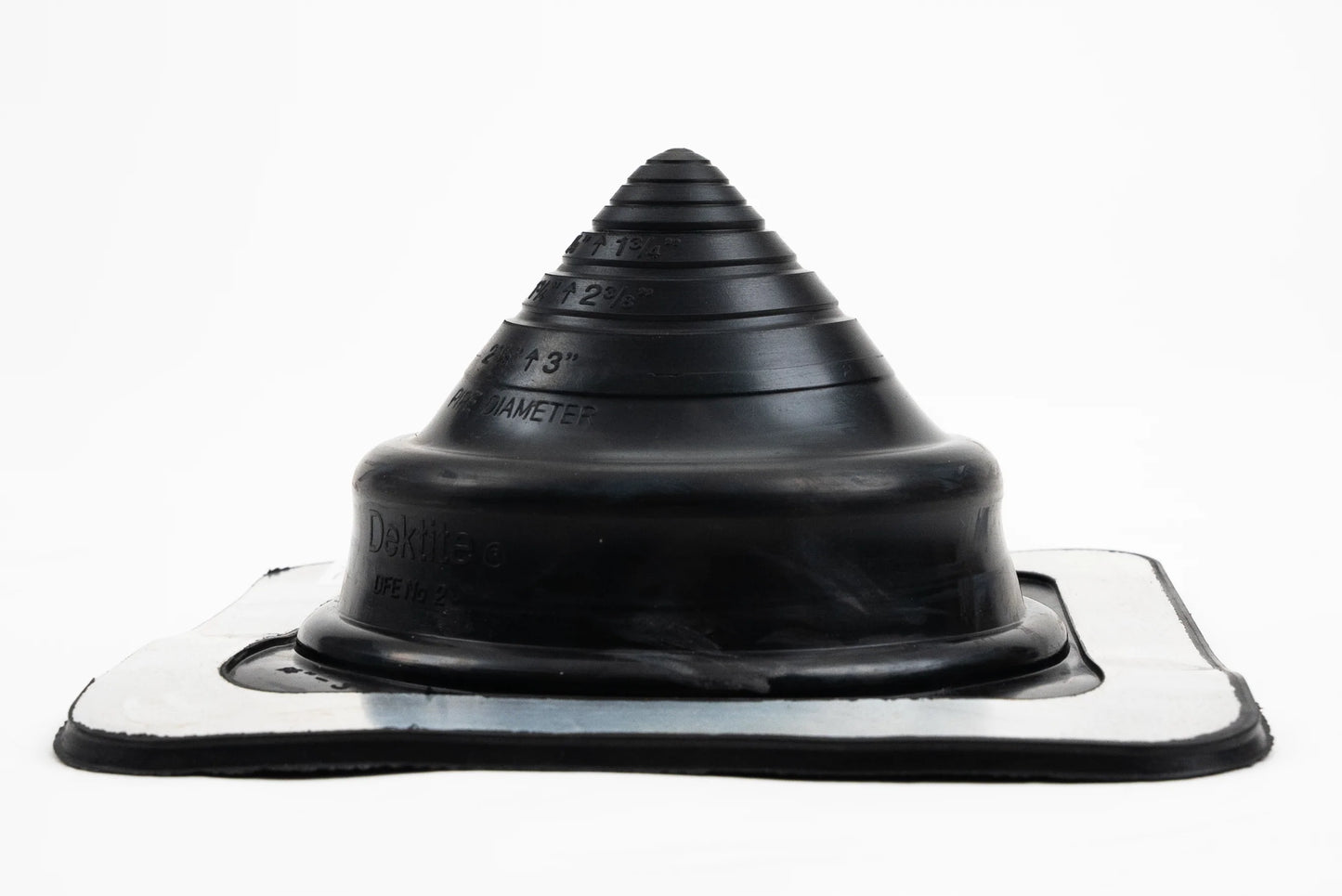 Dektite Premium Rubber Roof Flashing 5-76mm Black EPDM (DFE102B)