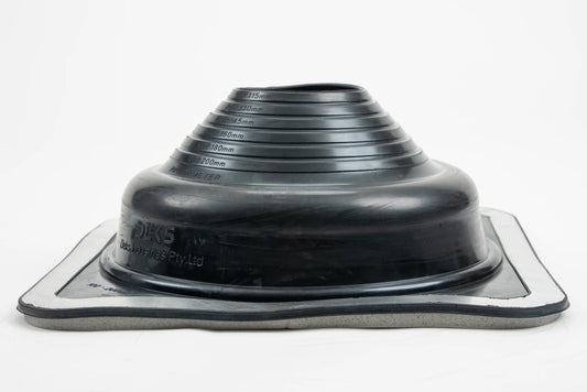 Dektite Ezi-Seal Rubber Roof Flashing 100-200mm Black EPDM (DFE105BEZ)