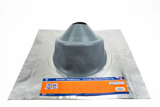 Seldek Aluminium Rubber Roof Flashing 150 - 280mm Grey Silicone (SDAP203G)
